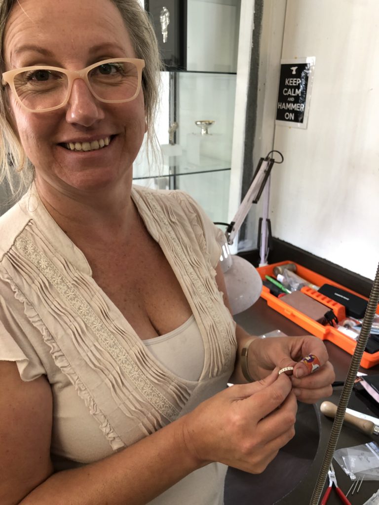Leann Wenzel Jeweller in Training